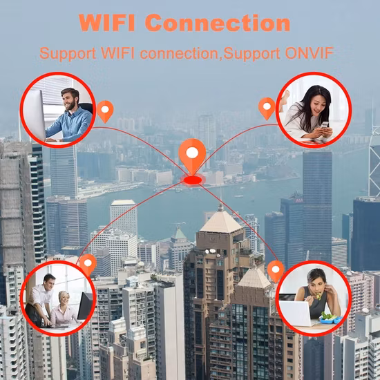 Поддержка карт памяти SD Poe Mini Wi-Fi IP-камера Poe